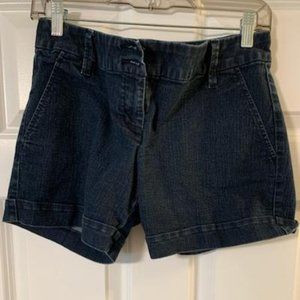 The Limited Tailored Jean Shorts